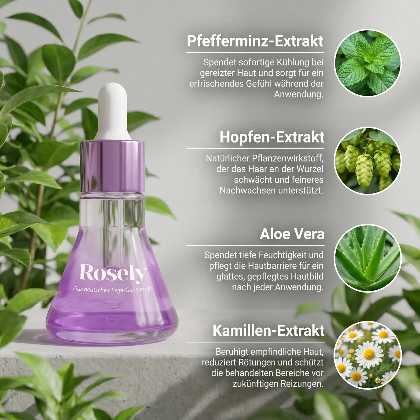 Rosely™ Cyperus Rotundus Haut-Serum